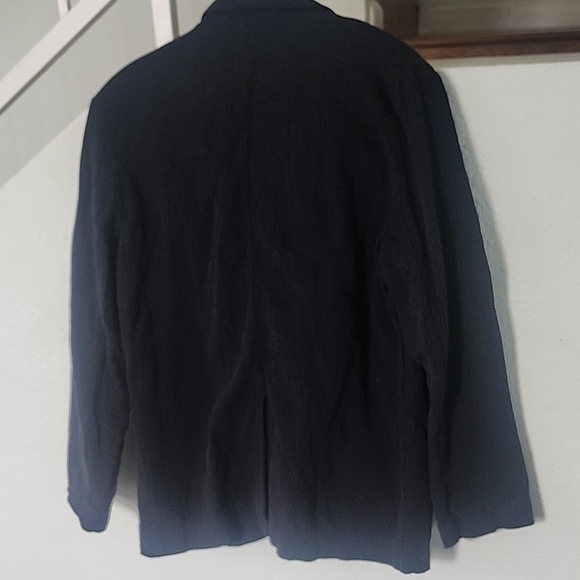 Free People Double-Breasted Black Blazer - Picture 5 of 5